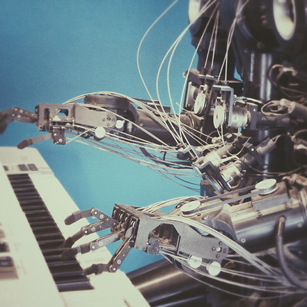 Robot Playing Piano